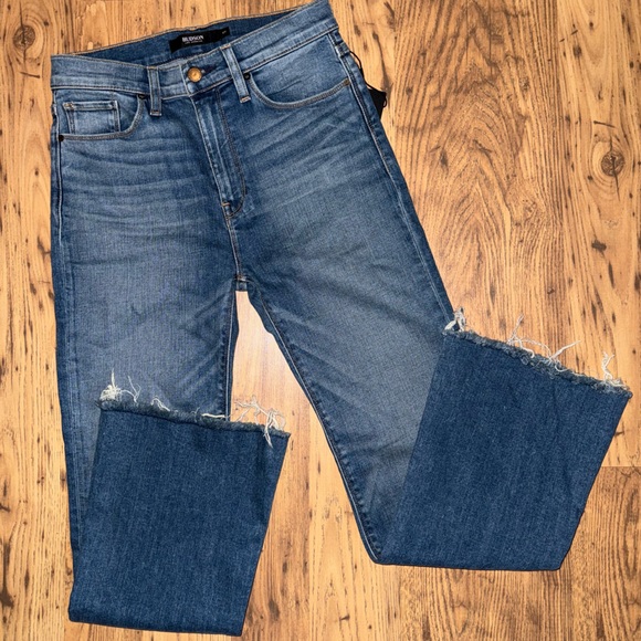 Hudson Jeans Holly High Waist Crop Flare Jeans New with tags - Picture 7 of 8
